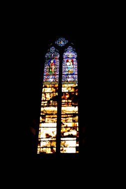 Vitray pencere Katedrali, Santa Maria Assunta, Siena İtalya içinde