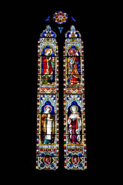 Vitray pencere Katedrali, Santa Maria Assunta, Siena İtalya içinde