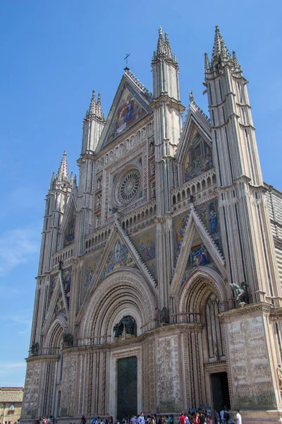 Detalj Katedralen Orvieto — Stockfoto