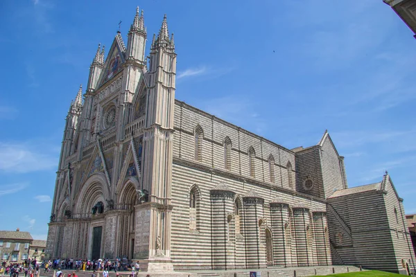 Ayrıntı Orvieto Katedrali — Stok fotoğraf