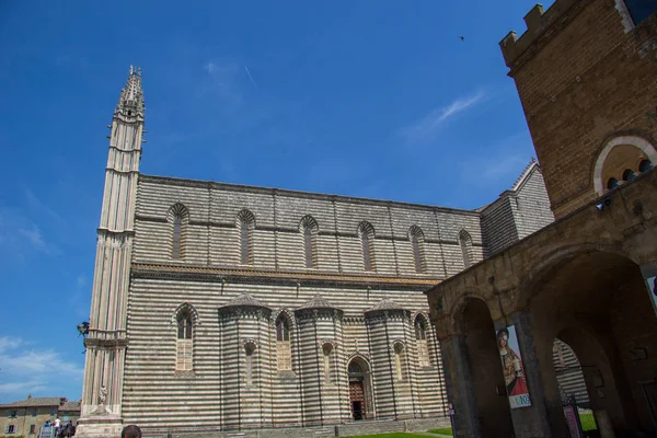 Dettaglio Duomo Orvieto — Foto Stock