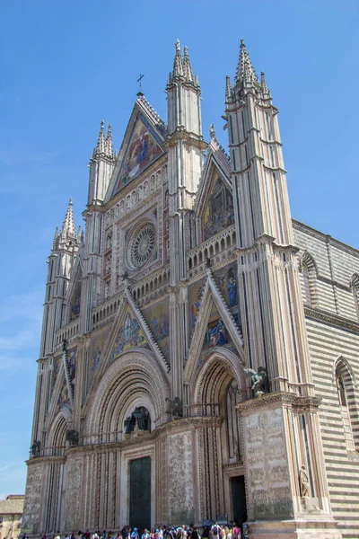 Wszystko Orvieto Cathedral — Zdjęcie stockowe