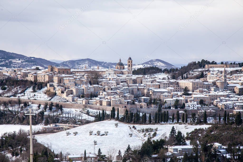 City of Urbino Marche Italy