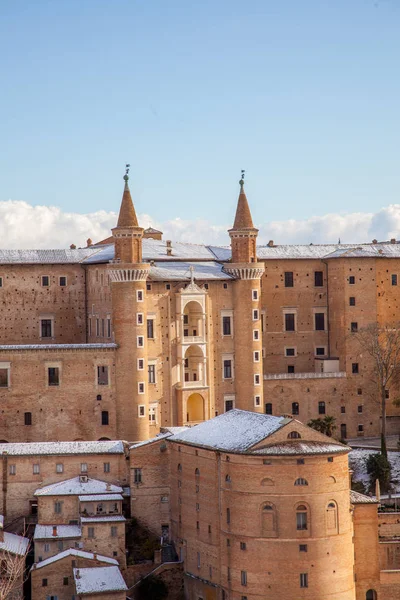 Miasto Urbino Marche Włochy — Zdjęcie stockowe