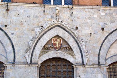 Piazza del Campo Siena, İtalya