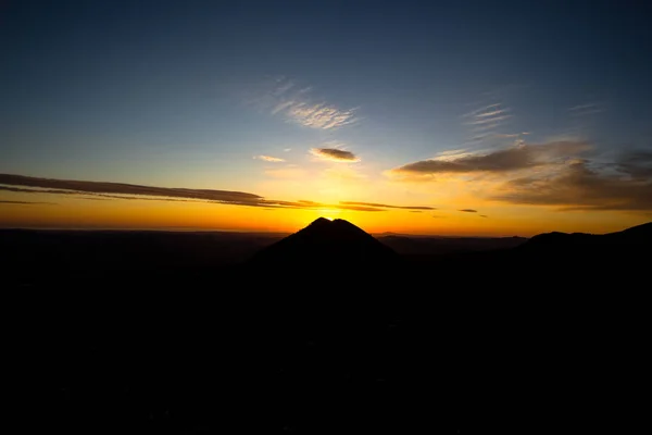 Monte Catria Svítání — Stock fotografie