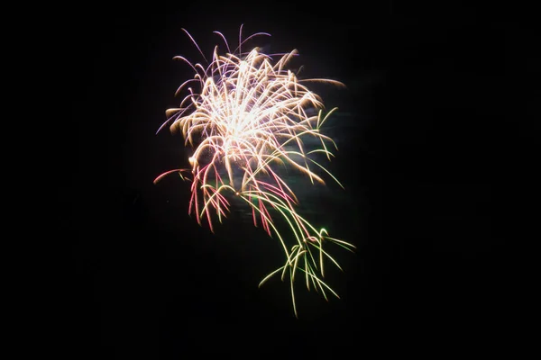 Fireworks Fano Sea Festival — Foto de Stock