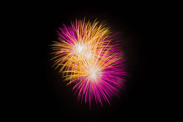 Fireworks Fano Sea Festival — Stock Photo, Image