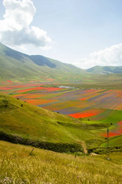 Castelluccio Norcia Italy — Stock Photo, Image