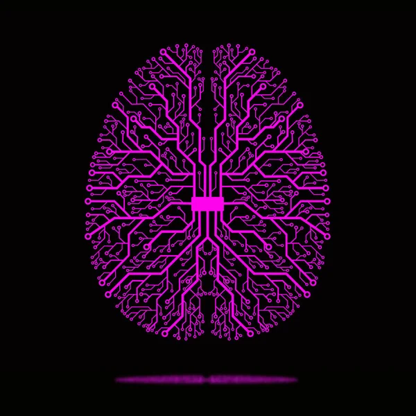Circuit Réseau Neuronal Artificiel — Photo