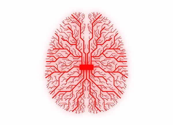 Artificial Neural Network Circuit — Stock Photo, Image