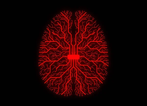 Τεχνητό Νευρωνικό Δίκτυο Κύκλωμα — Φωτογραφία Αρχείου