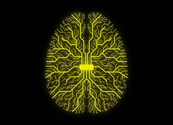 Cpu Réseau Neuronal Artificiel — Photo