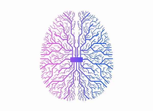 Künstliches Neuronales Netzwerk Mit Cpu Stockfoto
