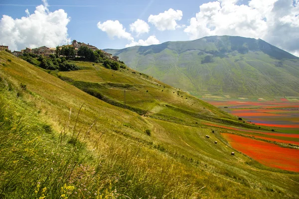 Castelluccio Norcia Italia —  Fotos de Stock