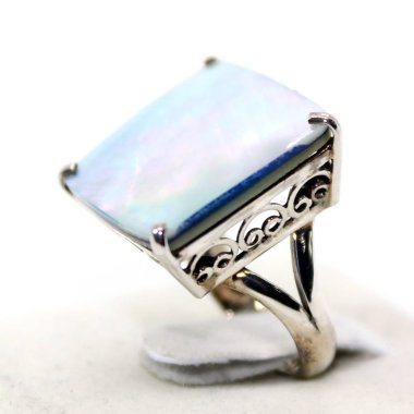 Abalone kabuk Metal halka