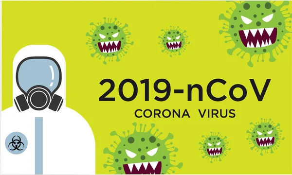 Illustration of doctors against corona covid-19 virus. Doctors against the concept of viruses. Cure corona virus. don\'t be afraid of the corona virus concept.