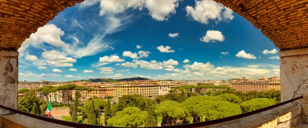 Rom Italien April 2019 Blick Von Castel Sant Angelo Auf — Stockfoto