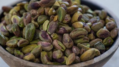 Fıstık Çekirdekleri detaylı yakın çekim (seçici odak))