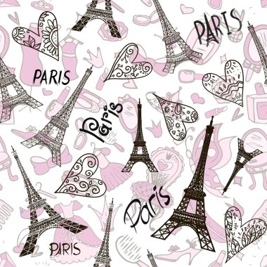 Paris kule Seamless modeli