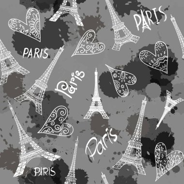 Paris kule Seamless modeli
