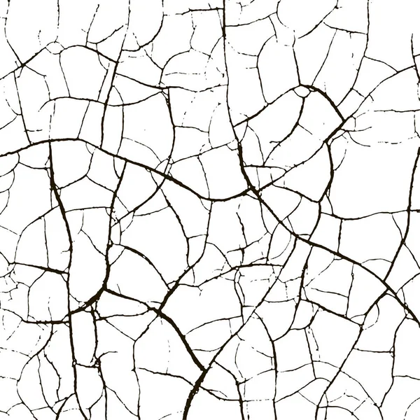 Cracks Grunge Urban Background Texture Vector Dust Overlay Distress Grain — Image vectorielle