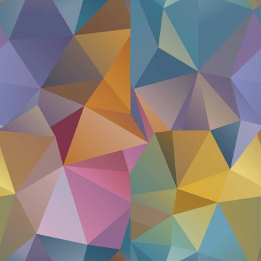 Dikişsiz Çokgen geometrik desen