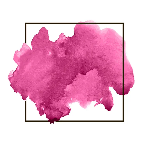 Rosa akvarell bakgrunden — Stock vektor