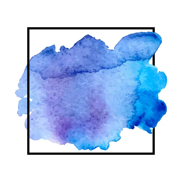 Abstrato Isolado Colorido Vetor Watercolor Respingo Elemento Grunge Para Design —  Vetores de Stock