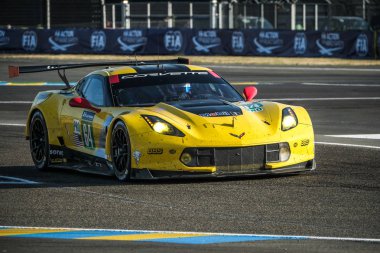 Le Mans / Fransa - 13-14 Haziran 2017: 24 Le Mans - Chevrolet Corvette C7.R