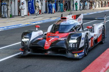Le Mans / Fransa - 13-14 Haziran 2017: 24 Le Mans, Toyota Ts050 Hybrid
