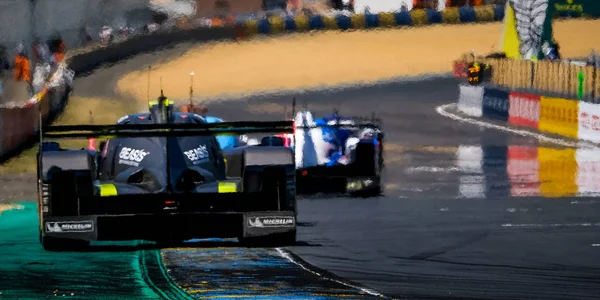 Le Mans / França - 13 a 14 de junho de 2017: 24 horas de Le Mans durante a corrida — Fotografia de Stock