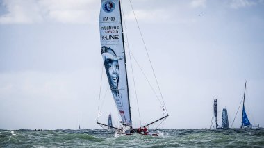 Le Havre / Fransa - Kasım 05 2017: Transat Jacques Vabre