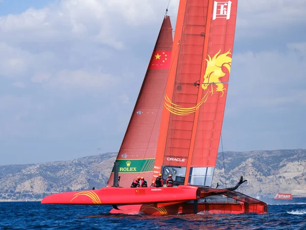 Marsilya, Fransa 20 Eylül 21 & 22, 2019: Yelkenli Takımı Çin