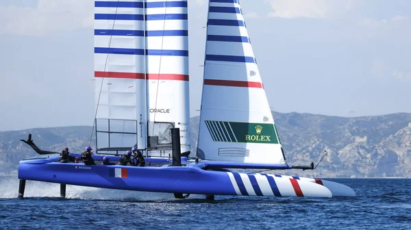 Marsilya, Fransa 20 Eylül 21 & 22, 2019: Fransa Denizcilik Takımı