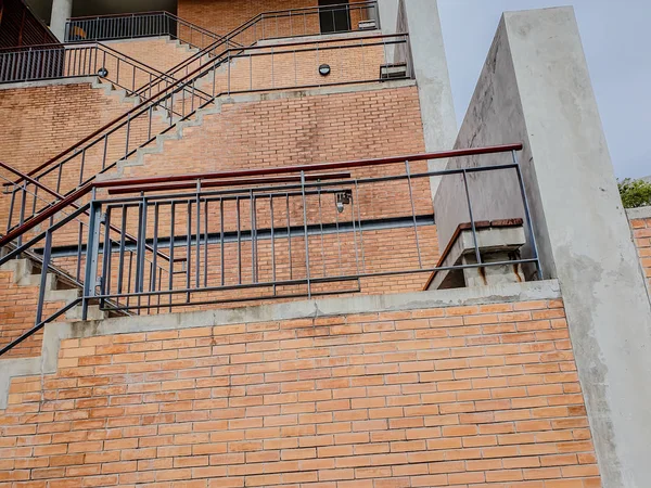 Una Escalera Que Sube Edificio Tailandia — Foto de Stock