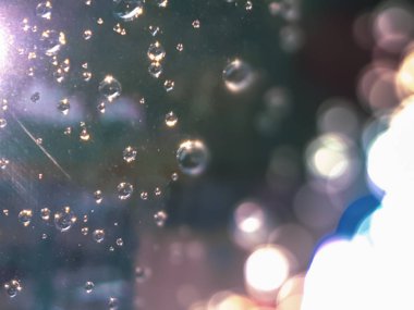 Güzel soyut arka plan Bokeh ışıkları.