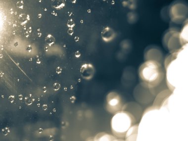 Güzel soyut arka plan Bokeh ışıkları.