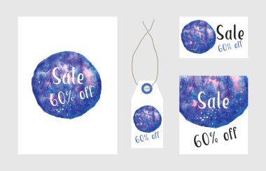 Sulu Boya lekeleri suluboya kağıdı üzerinde boya sanatı