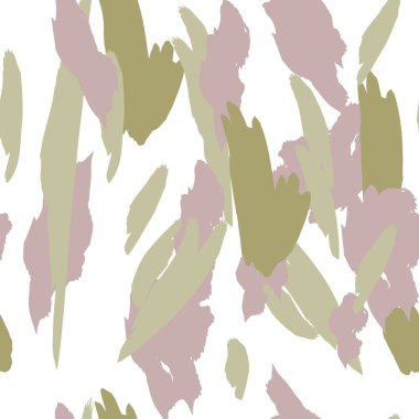 Ağaçlar, dallar, çimenler ve suluboya lekeli askeri kamuflaj dokusu.