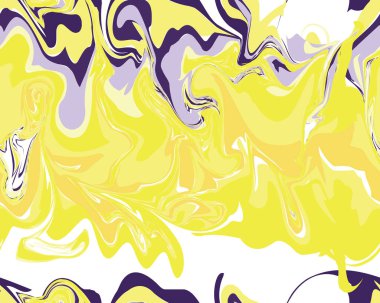 Mardi Gras kesintisiz çizgi mermer deseni, illüstrasyon