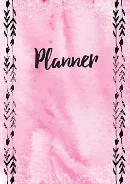 Soyut renkli suluboya arkaplanı