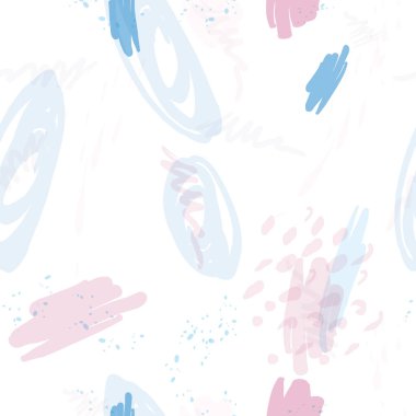 Retro vintage 80 Memphis tarzı moda illüstrasyon