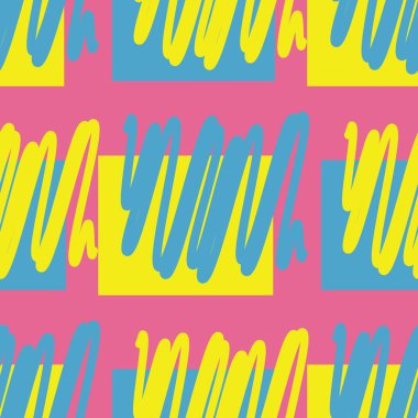 Retro vintage 80 Memphis stil tasarlamak