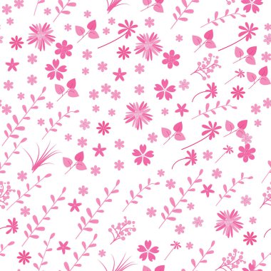 Vintage romantik moda Dikişsiz desen