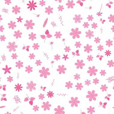 Vintage romantik moda Dikişsiz desen