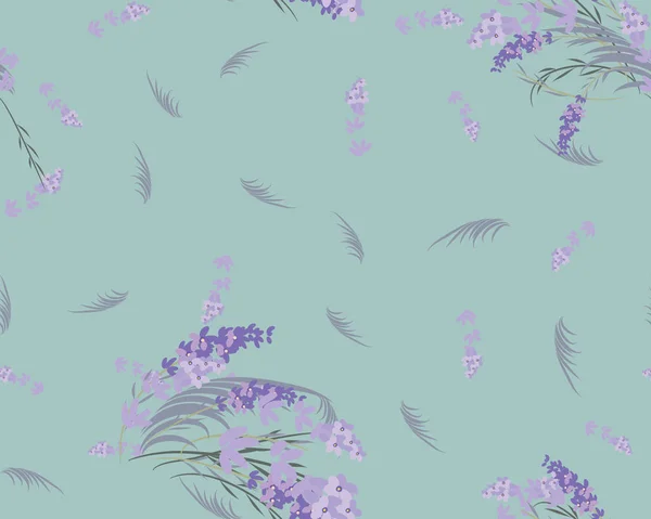 Floral lavender retro vintage background — Stock Photo, Image