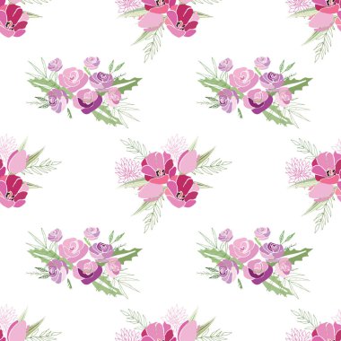 yaz çiçek kompozisyon