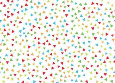 Renkli üçgenlerle soyut arkaplan