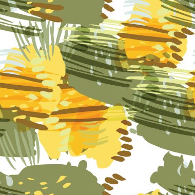 Retro vintage 80 Memphis tarzı moda illüstrasyon